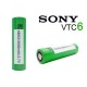 batterie accu vtc6 18650 3000 mah